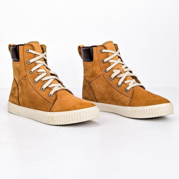 Timberland Women Skyla Bay 6" Sneaker Lace-up Boots sz 7.5 - Picture 1 of 7